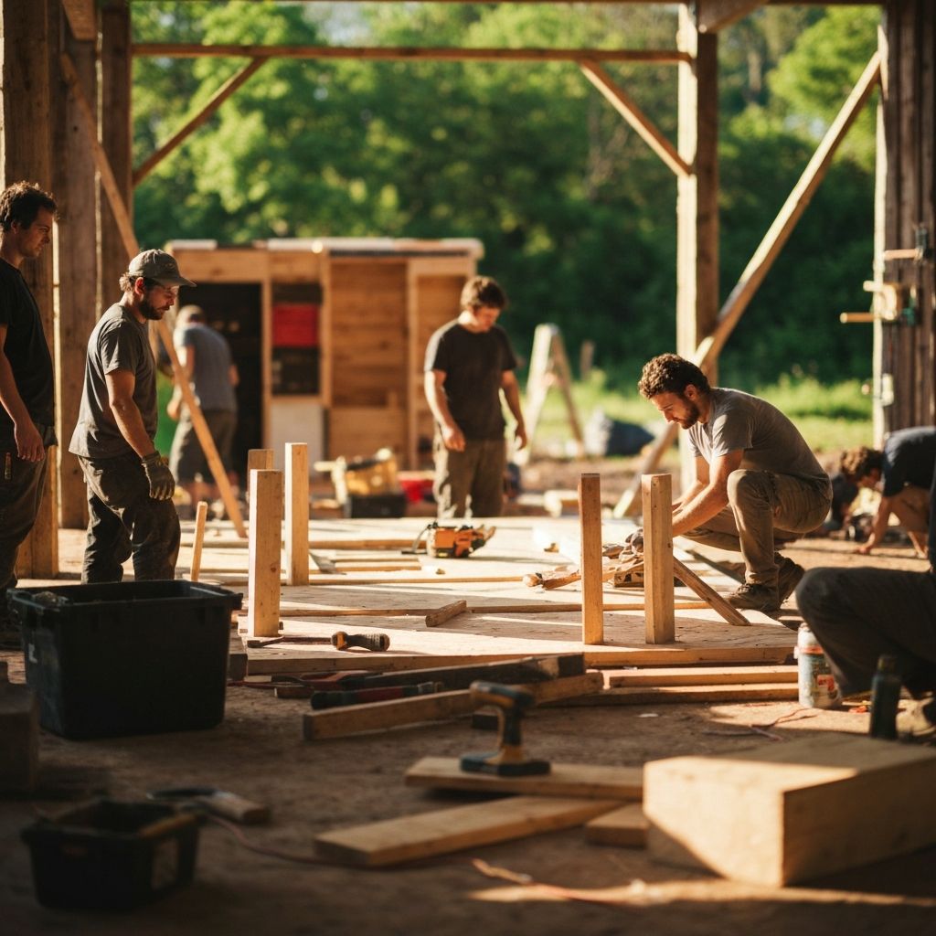 Autoconstruction et Construction Participative : Assurances et Conseils