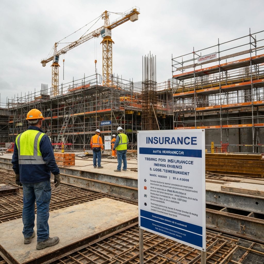Assurance Tous Risques Chantier (TRC) : Guide Complet